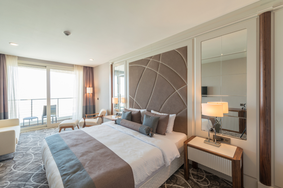 Cameră Twin cu accente de lux